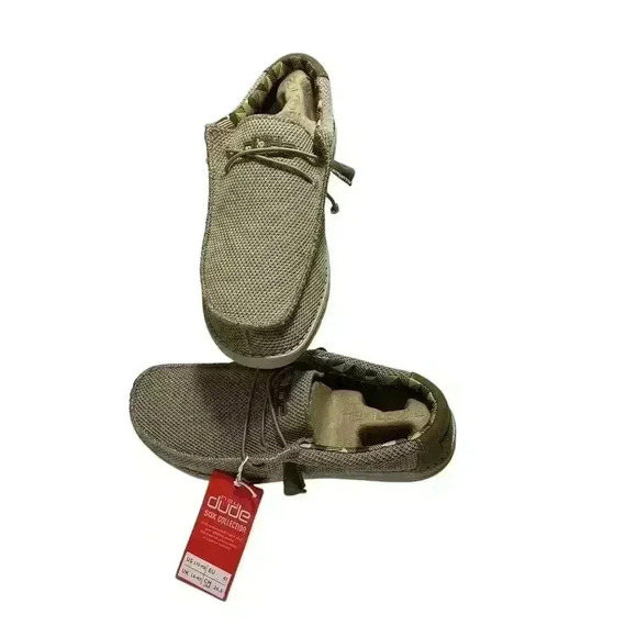Hey Dude Wally Sox Men\'s Casual Shoes, Beige, M8 main image 9